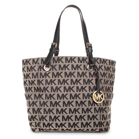 michael kors signature large tote|Michael Kors signature tote gray.